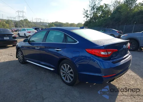 2017 Hyundai Sonata Limited z USA, uszkodzony, nr VIN 5NPE34AF0HH477954